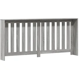 vidaXL Heizkörperverkleidung Grau Sonoma 175x20x82 cm Holzwerkstoff