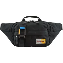 DISCOVERY Gürteltasche "Icon", Gr. B/H/T: 37cm x 15cm x 7,5cm, schwarz, Kunstfaser, unifarben, Taschen Gürteltasche, mit einem Fassungsvermögen von 4 Litern