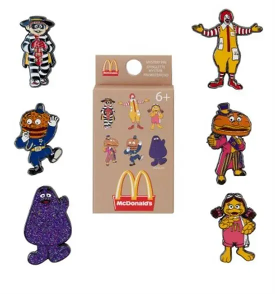 MC Donalds -  Pin Charaktere by Loungefly (Blind Bag)