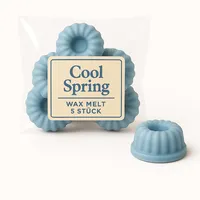 Duftmelt Cool Spring - Frühlingsduft | 5er Set - Duftwachs | Duftkerzen