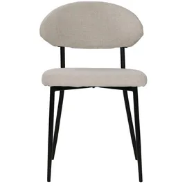 SIT Möbel 4-Fußstuhl Polyester beige 2er Set