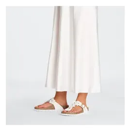 Birkenstock Gizeh Flower weiß 39