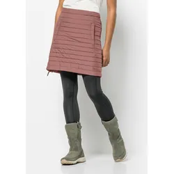 A-Linien-Rock JACK WOLFSKIN "ICEGUARD SKIRT", Damen, Gr. XS (34), rosa (afterglow), OBERSTOFF 100% POLYESTER FUTTER 100% POLYESTER FÜLLUNG 100% POLYESTER, Röcke