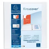 Exacompta Kreacover DIN A4 50 mm Weiß 10 St.