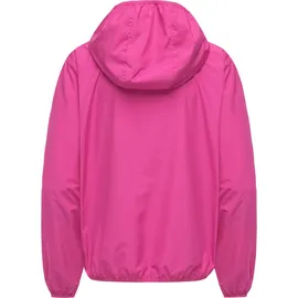 Ragwear Outdoorjacke "Vinzie C", Damen, Gr. M (38), pink (magenta), 100% Polyester, lässig geschnitten hüftlang, hoch geschlossener Ausschnitt, Ärmel ohne Ärmelschlitz elastischer Bund mit Gummizug, Jacken Outdoorjacke, Extraleichte Übergangsjacke mit Kapuze