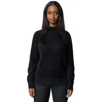 Houdini Lykan Crew Langarm-baselayer - True Black - L