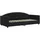 vidaXL Tagesbett 90 x 190 cm Schwarz