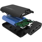 Realpower Powerbank 7500 mAh Li-Ion Schwarz