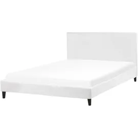 Beliani FITOU Bettrahmenbezug Samtstoff 160 x 200 cm