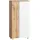 Held Midischrank Varese 65 x 130 cm Weiß/Eiche