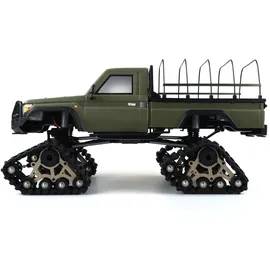 AMEWI Crawler AMXRock RCX10BTS Scale Pick-Up RTR mattgrün 22462
