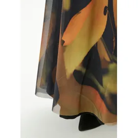 Aniston SELECTED Maxirock Damen Batikdessin Schwarz 40