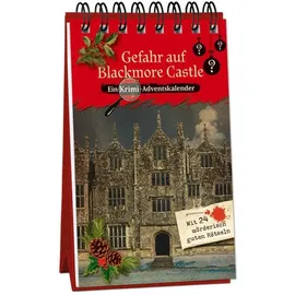 Kaufmann Ernst Vlg GmbH Gefahr auf Blackmore Castle: Ein Krimi-Adventskalender mit 24 möderisch guten Rätseln (Inspector Morrissey ermittelt)