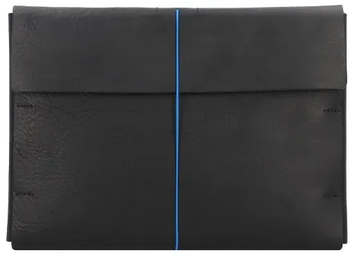 Harold's Keeper Laptophülle Leder 32 cm  schwarz