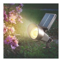 Esotec Solarstrahler Spotlight RGB 7 Lichtfarben zur Auswahl, Dauer