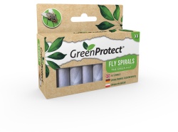 Green Protect Fly Spirals Fliegenspirale, Innen- und Außenbereich GPFS , 1 Packung = 4 Spiralen