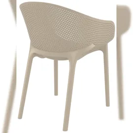 CLP Gartenstuhl Sky Pro 54 x 54 x 81 cm beige
