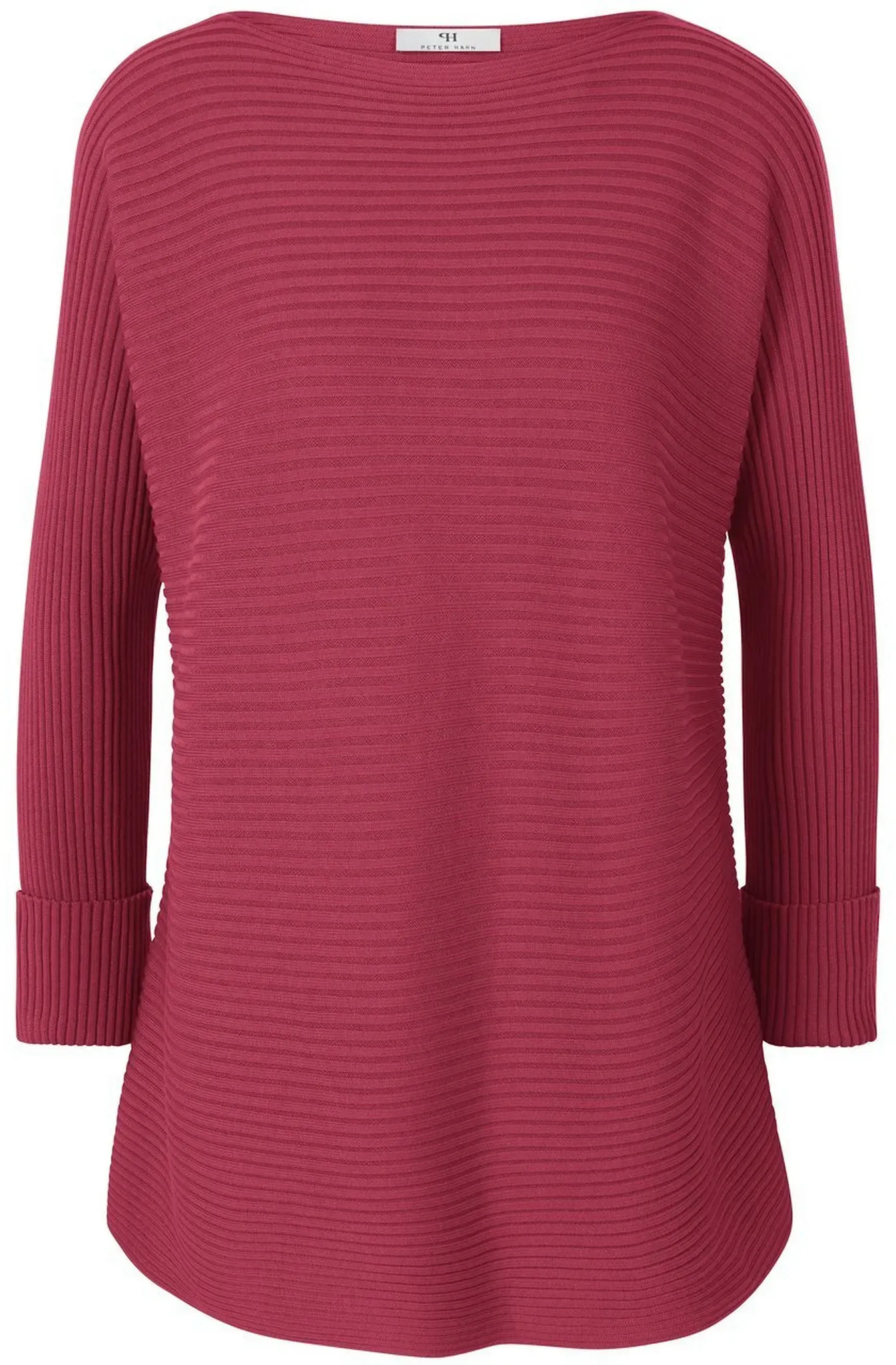 Le pull encolure bateau  Peter Hahn rosé