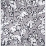Codello Tuch grau- 135X135CM