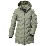 KILLTEC Steppmantel KOW 358 GRLS QLTD PRK Winddichter, wasserabweisender Kinder-Parka mit 10.000 mm Wassersäule grün 176 EU