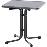 Siena Garden Paco Klapptisch 70 x 70 x 71 cm matt-anthrazit