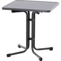 Siena Garden Paco Klapptisch 70 x 70 x 71 cm matt-anthrazit