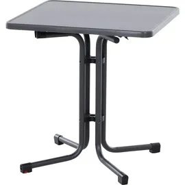 Siena Garden Paco Klapptisch 70 x 70 x 71 cm matt-anthrazit