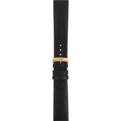 Mido - Leder Lederband XL Baroncelli M600015047 - alligator-prägung,rind,schwarz