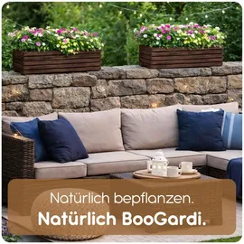 BooGardi Blumenkasten 64 x 20 x 14 cm Dunkelbraun