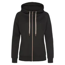 LASCANA Kapuzensweatjacke Damen schwarz Gr.40/42