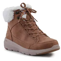 SKECHERS Damen Winter Boots, Kastanie, 38 EU