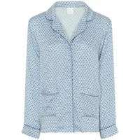 ccdk copenhagen Josephine Pyjama-Shirt Blau XXL