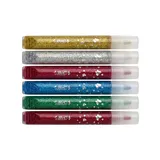 BIC Bastelkleber Glitter Glue Metallic 6 Stück