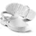 Sika Arbeitsschuh Fusion ESD offener Clog mit Fersenriemen Weiß-48 - Weiß - 48