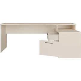 Forte Schreibtisch TEZAUR Kaschmir Beige