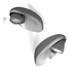 ECO-Light Lutec Eggo Wandlampe Aussenlampe Aussenleuchte Anthrazit LED 6160 Gr - Grau