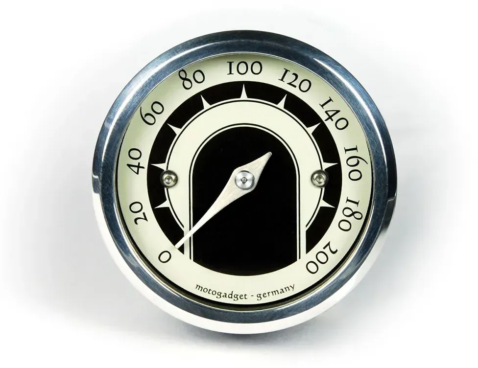 Motogadget Mst Tachometer - Polished - One Size