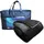 Polar Night Gewichtsdecke 150x200cm Sherpa Black - 5 Kg