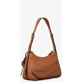 Michael Kors Nolita Medium Schultertasche Baumwolle/Leder Braun