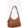 Michael Kors Nolita Medium Schultertasche Baumwolle/Leder Braun