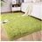 luxuskollektion Hochflor Shaggy Teppich 200 x 300 cm Grün