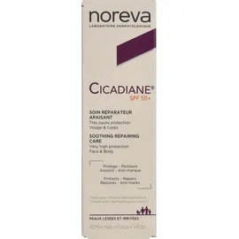 Noreva Cicadiane Soothing Repairing Care Sonnencreme LSF 50+ 40 ml