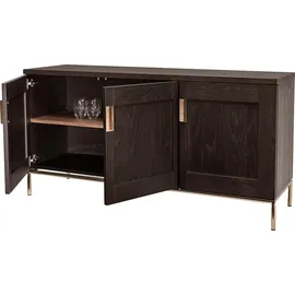 WoodMan Parlan 150 x 75 x 44 cm Dunkelbraun