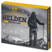 itenga Adventskalender gefüllt mit 24 Überraschungen passend für Männer Frauen Mama Papa Oma Opa (Helden des Alltags)