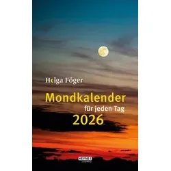 HEYNE Tagesblock 13x21,5cm 23955 Mondkalender Föger