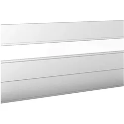 Biohort Sichtschutz zu DaVinci mit Acrylglas Gr. 2m silber-metallic B138927