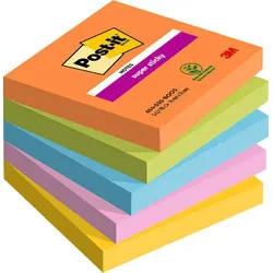 3M 7100258933, Quadratisch, Mehrfarbig, Papier, 76 mm, 76 mm, 90 Blätter