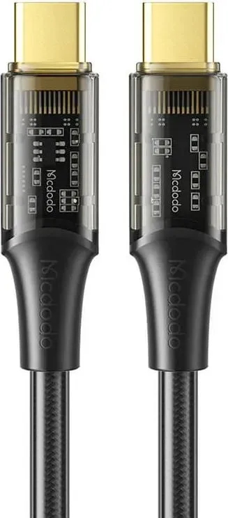 Mcdodo Cable USB-C to USB-C  CA-3461, PD 100W, 1.8m (black) (1.20 m), USB Kabel