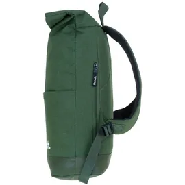 Sieber Kurierrucksack Herren Damen Freizeitrucksack Bench Roll-Top Classic Rucksack Laptoprucksack 64180 1300 Oliv Khaki Schilf Grün + Trinkflasche Bagbo... - Grün