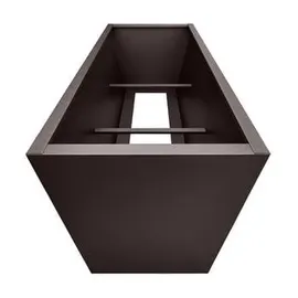 Gutta Valenta 200 x 90 x 80 cm rost matt